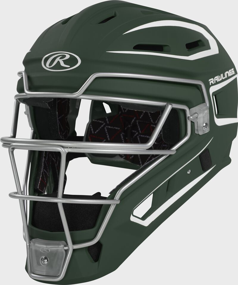 Load image into Gallery viewer, New Rawlings Velo 2.0 Adult Catcher&#39;s Set Ages 15 + - Dark Green / White

