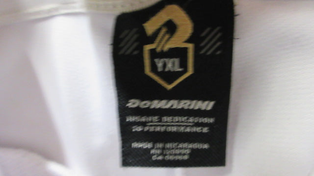Load image into Gallery viewer, Used Demarin White Knicker Baseball Pants Size Youth XL
