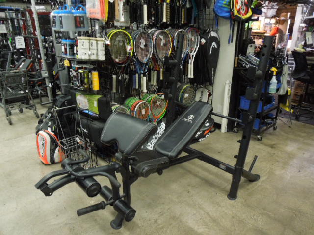Load image into Gallery viewer, Used Marcy Pro Diamond Elite Adjustable Bench Press, Preacher Curl and Leg Ext
