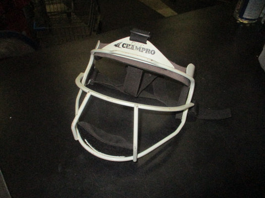 Used Champro Adjustable Fielders Mask in White