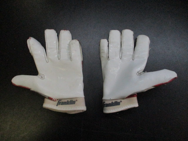 Load image into Gallery viewer, Used Franklin Sports 49ers NFL Football Receiver Gloves - Youth Med/Lg
