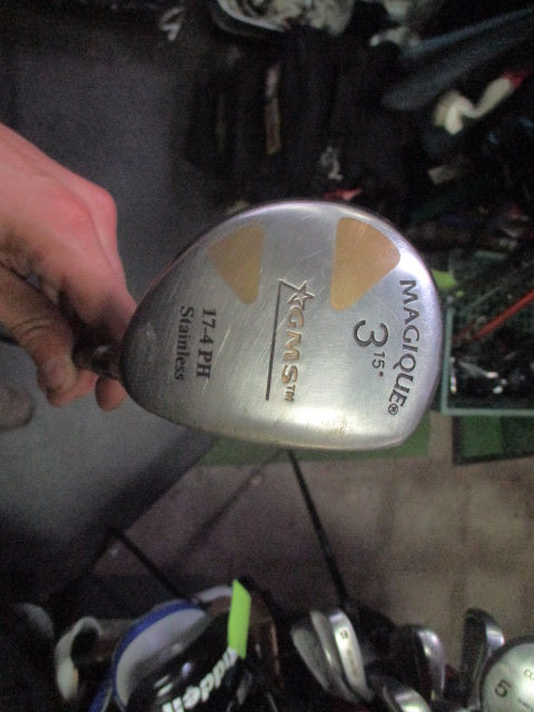 Load image into Gallery viewer, Used Magique GMS 17-4 PH Stainless Steel 15° Right Hand Fairway Wood
