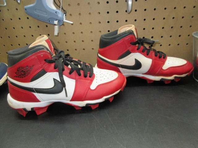 Load image into Gallery viewer, Used Jordan 1 Mid Football Cleats - Size Youth 6
