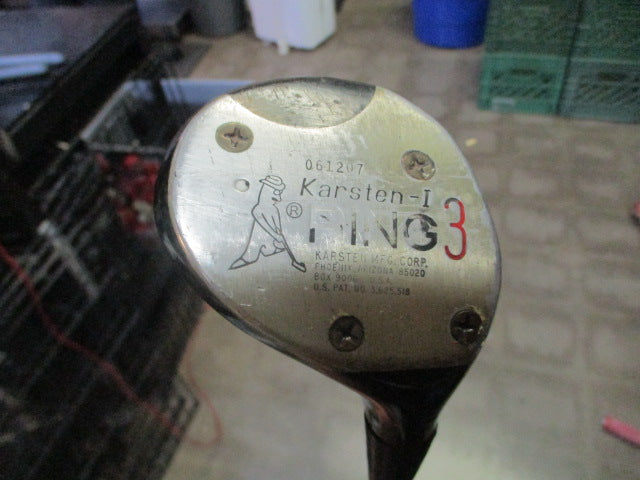 Load image into Gallery viewer, Vintage Ping Karsten I Wooden 3 Wood Fairway Wood RH
