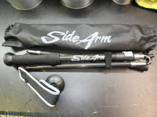 New Side Arm 5-Piece Folding Carbon Telescopic Travel Trekking Pole Qty 1