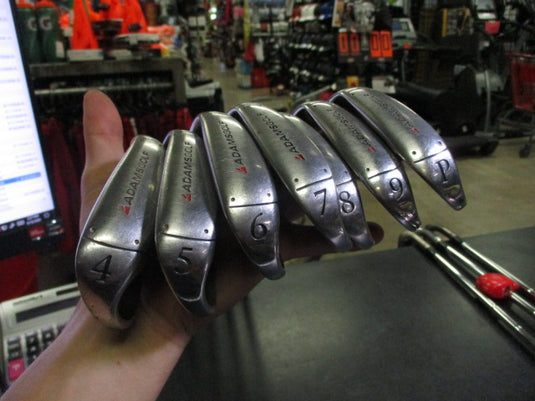 Used Adams Golf IDEA A1 Hybrid 7pc Right Hand Iron Set 4-9i,Pw