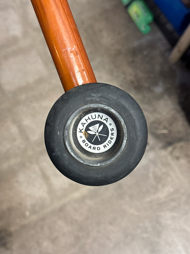 Load image into Gallery viewer, Used Kahuna Big Stick Wood Land Paddle For Longboarding
