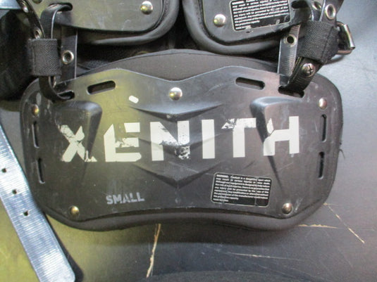 Used Xenith Flyte 2 TD Football Shoulder Pads W/ Back Plate - Size Small