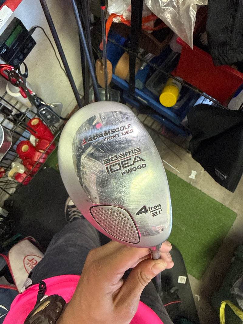 Load image into Gallery viewer, Used Adams Golf Tight Lies Idea Ladies i-Wood Right Hand 21º 4 Hybrid
