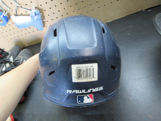 Used Rawlings Mach Carbon Baseball Batting Helmet  - 6 3/8 - 7 1/8
