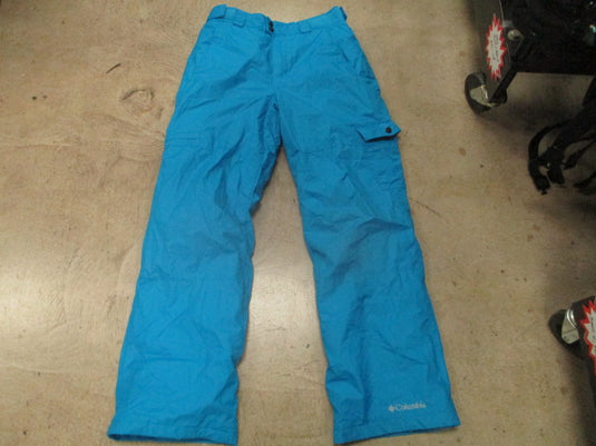 Used Columbia Blue Snow Pants Size Small