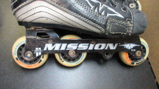 Load image into Gallery viewer, Used Mission RL Hockey In-Line Skates *Missing 2 Wheels* - Size 1-4
