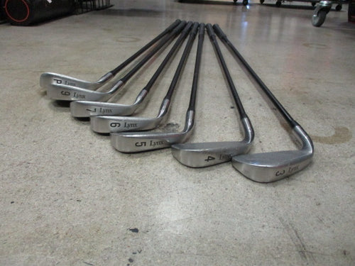 Used Lynx Oversize Iron Set 3 - 9 and Pitching Wedge (Missing 8 Iron)