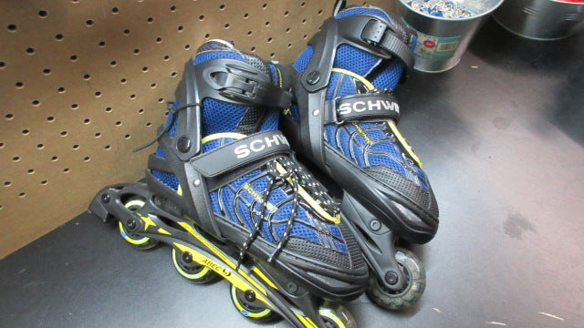 Load image into Gallery viewer, Used Schwinn Adjustable In-line Skates - Size Youth 5-8
