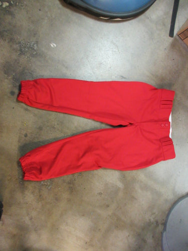 Used Champro Red Softball Pants Size Youth XL