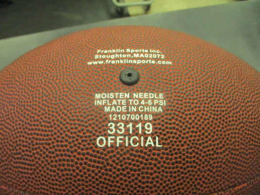 Used Franklin Official Size Football