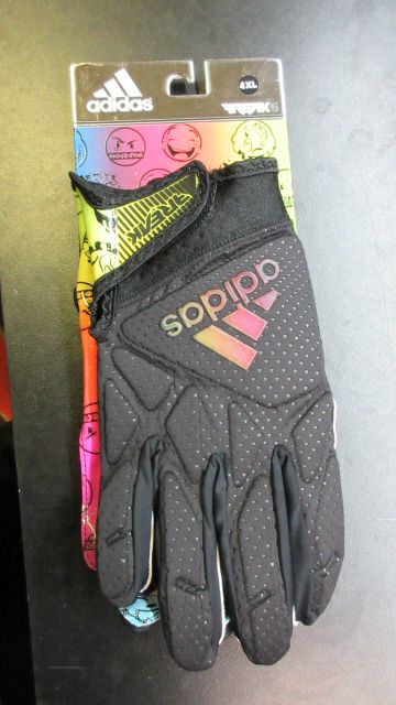 New Adidas Freak 5 Big Mood Lead Receiver Gloves Adult Size 4XL