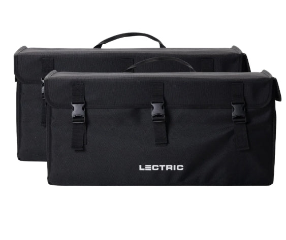 Load image into Gallery viewer, Like New Lectric Bikes XL Cargo Pannier Bags 2ct

