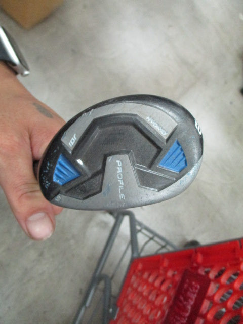 Load image into Gallery viewer, Used Wilson Profile JGI Junior Golf Set Wedge Short Iron Long Iron Driver- RH
