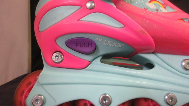 Load image into Gallery viewer, Used Roller Derby 2 in 1 Quad &amp; Inline Skates Youth Size 12-2 - small wear

