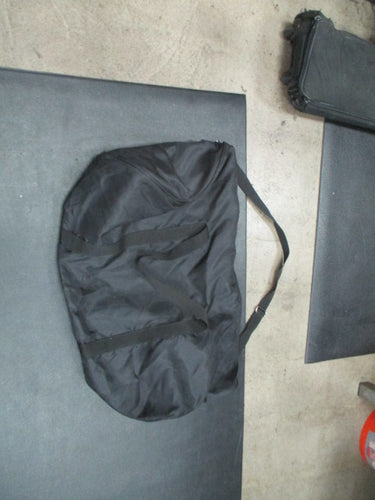 Used Black Duffle Bag