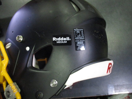 Used Riddell Speed Icon Football Helmet - Size Medium - SZN 2021 Or Newer
