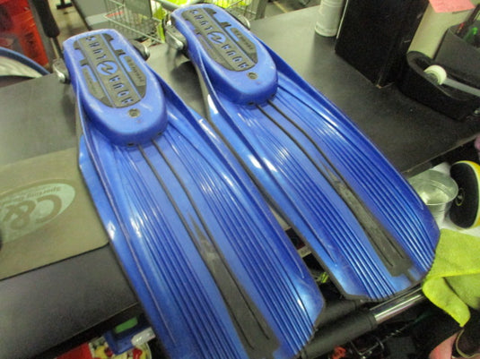 Used Aqua Lung Blade 2 Swim Fins Adult Size Regular