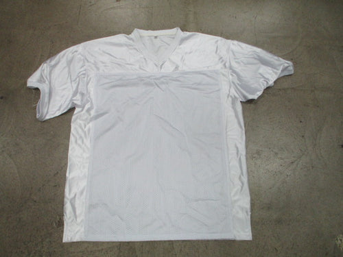 Used White Adult XL Football Practice Jersey