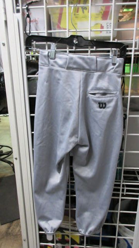 Used WILSON Baseball Pants Size Youth Medium Grey