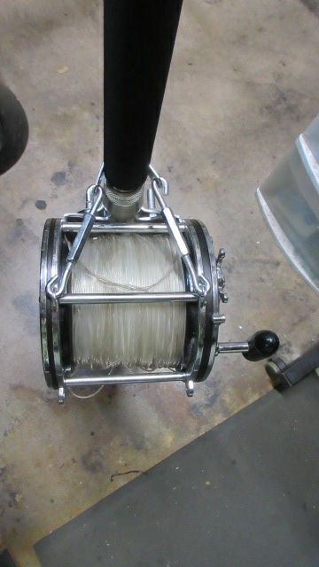 Used Penn Senator Deep Sea Fishing 6'6" Fishing Pole & Reel