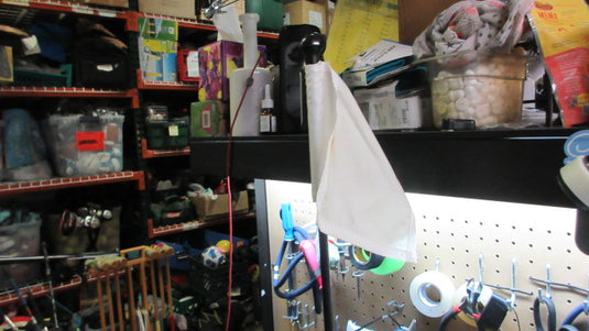 Used Standard Golf Company Golf Flag And Cup (Cup Is Cracked)