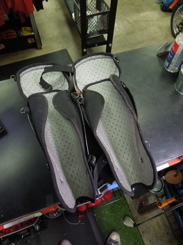 Load image into Gallery viewer, Used All Star LP1 Umpire Leg Guards

