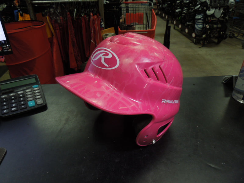 Load image into Gallery viewer, Used Rawlings Pink Softball Helmet Size 6 1/4 - 6 7/8

