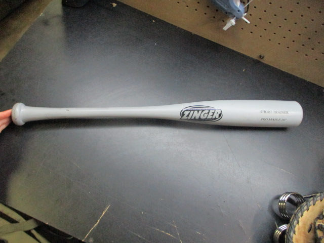 Load image into Gallery viewer, Used Zinger Short Trainer Pro Maple 26" Wood Bat
