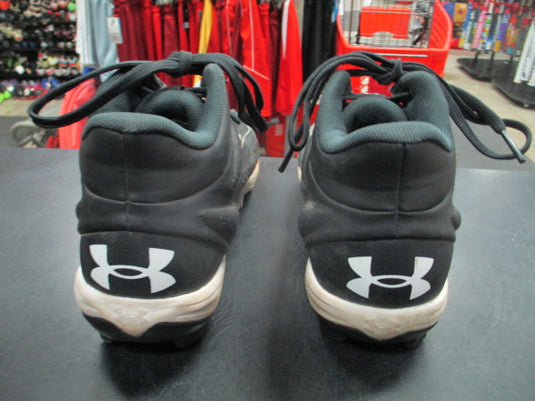 Used Under Armour BSBL Black Cleats Size 4