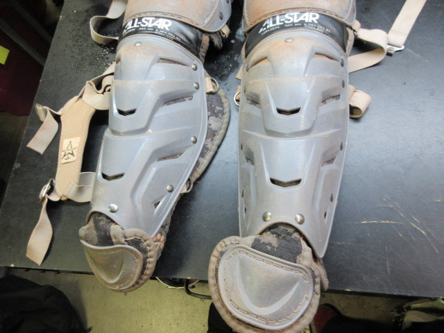 Load image into Gallery viewer, Used All-Star S7 Catchers Shin Guards - 9-12
