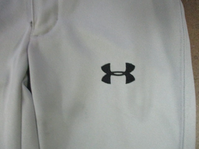 Load image into Gallery viewer, Used Under Armour Open Bottom Size Youth S/M Baseball Pant

