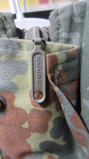 Load image into Gallery viewer, Used German Flecktarn Camo Parka Jacket Adult Size XL Extra Long - peeling liner

