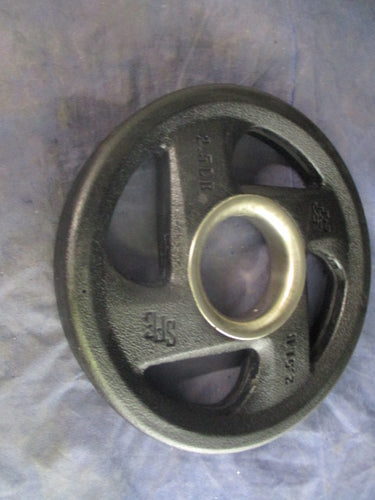 SFE 2.5 lb Rubber Olympic Grip Weight Plate