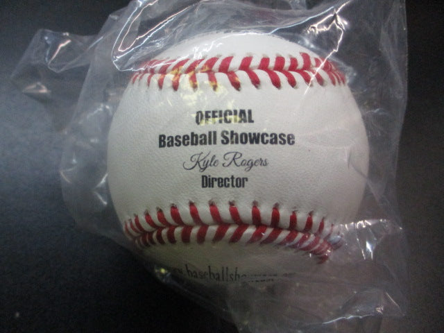 Load image into Gallery viewer, Official Baseball Showcase Full Grain Leather Baseball
