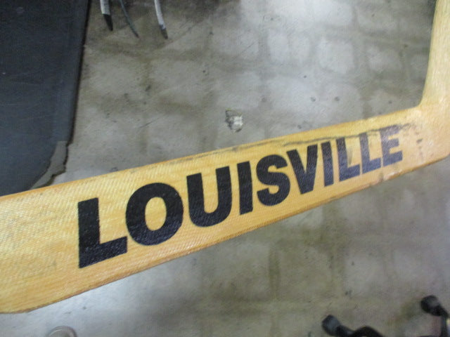 Load image into Gallery viewer, Used Louisville Stewart Goalie Stick -LH 63&quot; - SPLIT AS IS
