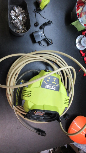 Load image into Gallery viewer, Used RYOBI 18V ONE+ Portable Bucket Top Misting Kit
