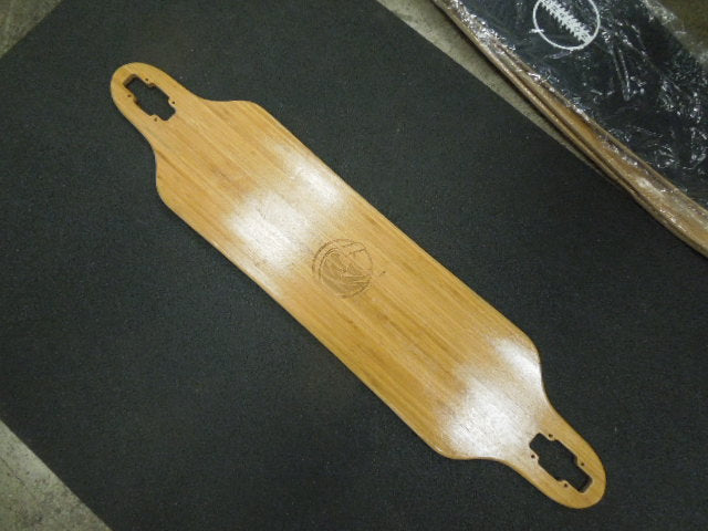 Load image into Gallery viewer, Used White Wave 40.5" Cruiser Longboard Wooden Deck
