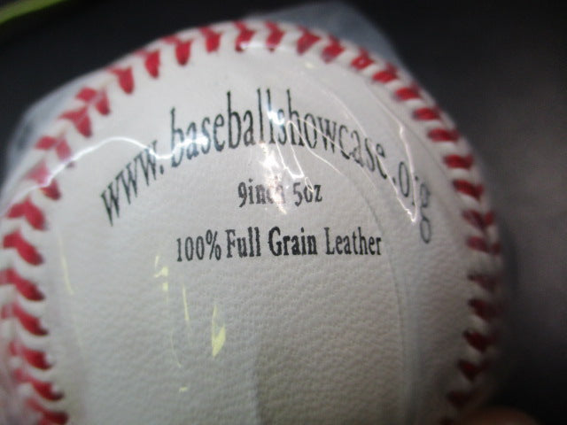 Load image into Gallery viewer, Official Baseball Showcase Full Grain Leather Baseball
