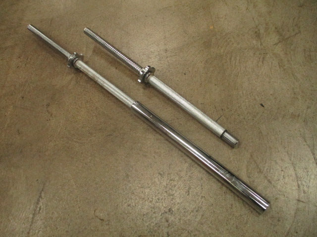 Load image into Gallery viewer, Used 5ft 3 Piece Standard Spinlock Bar w/ Collars
