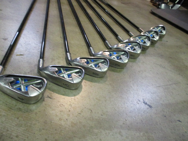 Load image into Gallery viewer, Used Callaway 22 Iron Set 4-PW AW RH Graphite  R Flex
