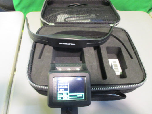 Used ScubaPro G2 DIVE COMPUTER With Heart Rate Transmitter and Case