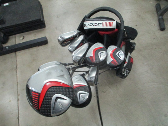 Used Lynx Black Cat 11 Piece Complete Golf Set w/ Bag