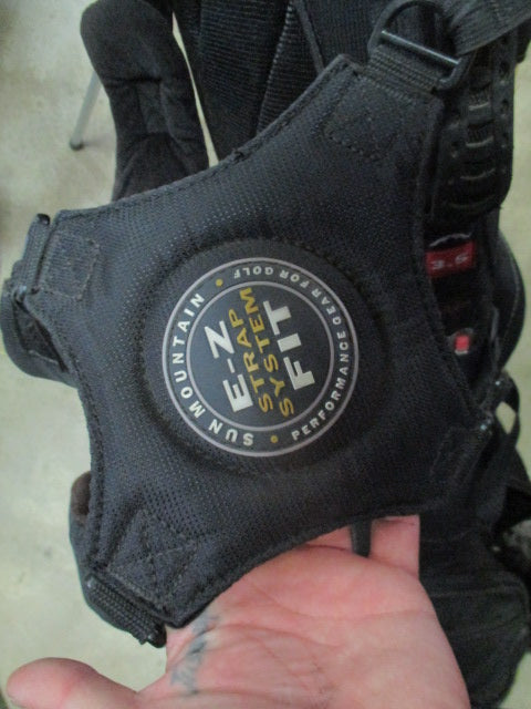 Used Sun Mountain 3-5 Sunday Bag in Black