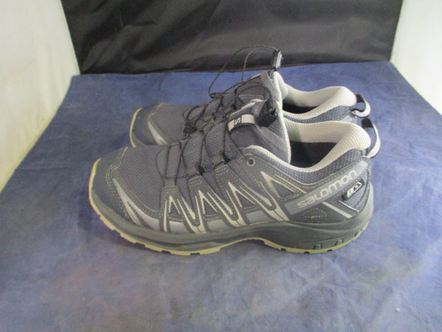 Load image into Gallery viewer, Used Salomon Xa Pro Hiking Shoes Youth Size 3
